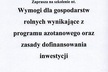 Szkolenie dotyczące wymogów gospodarstw rolnych wynikających z programu azotanowego oraz zasady dofinansowania inwestycji